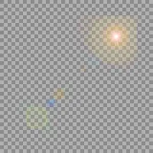 炫光素材高光阴影  太阳光光晕