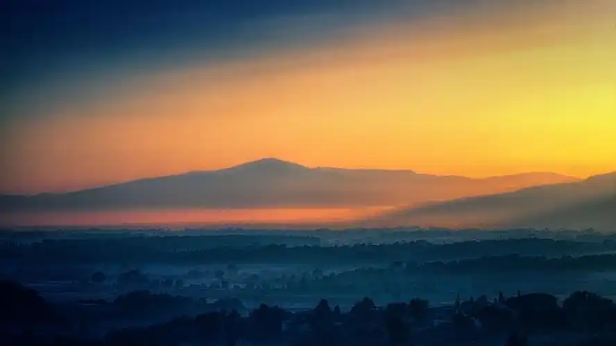 高清晰日落美景壁纸封面大图