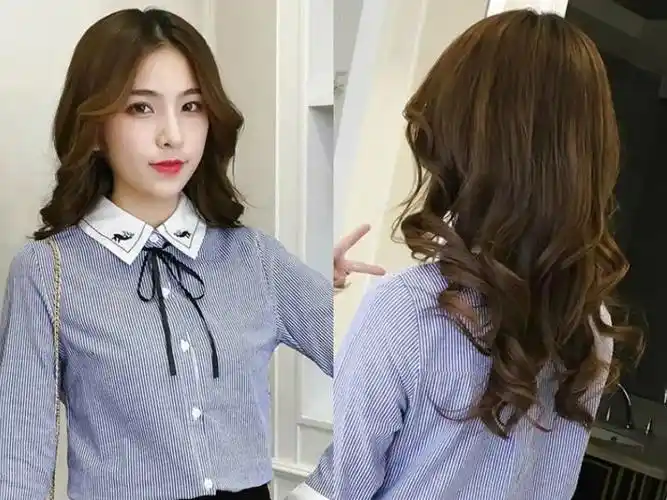 2021年中长发烫发发型