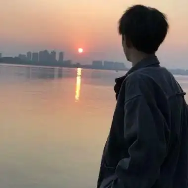 男生侧脸唯美头像图片