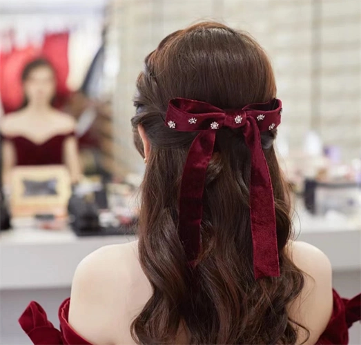 优雅新娘敬酒发型 温婉端庄高贵典雅_场合发型 - 美发站