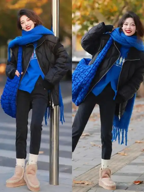 "雪地靴"如何穿好看?教你三个时尚穿搭术,轻松缔造出高分形象