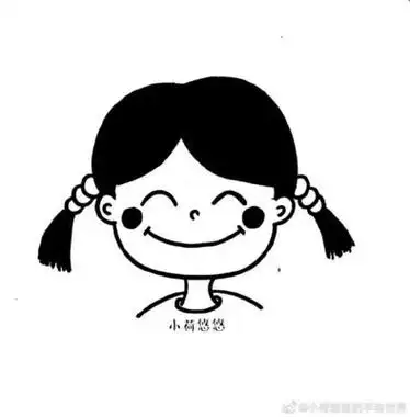 以笑为主题的简笔画画表情简笔画怎么画怎么画小女孩笑的表情简笔画花