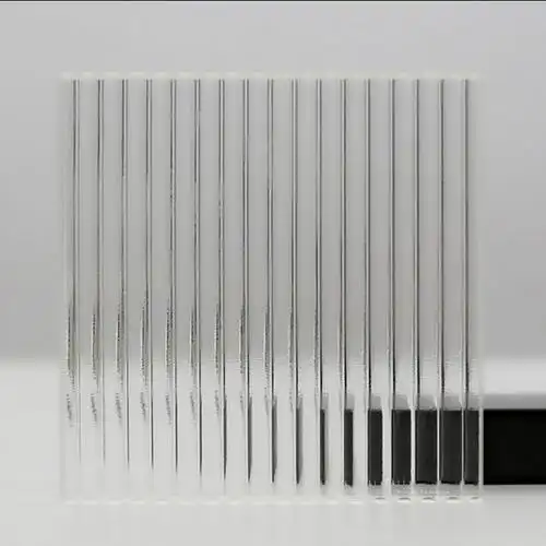 成都玻璃,5mm超白长虹瓦楞玻璃,双层磨砂钢化玻璃