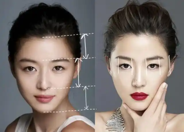 全女神面部线条高度流畅,三庭五眼非常端正,是很上镜耐拍的容貌