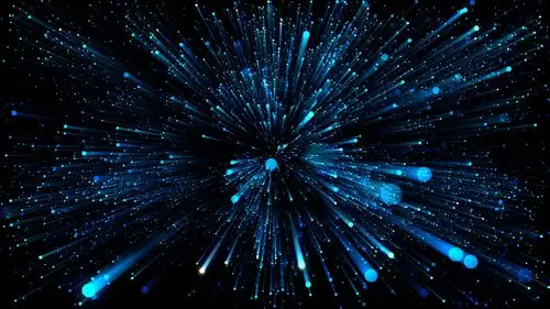 967led大屏幕高清视频素材3d动感酷炫粒子变幻vj舞台晚会动态背景