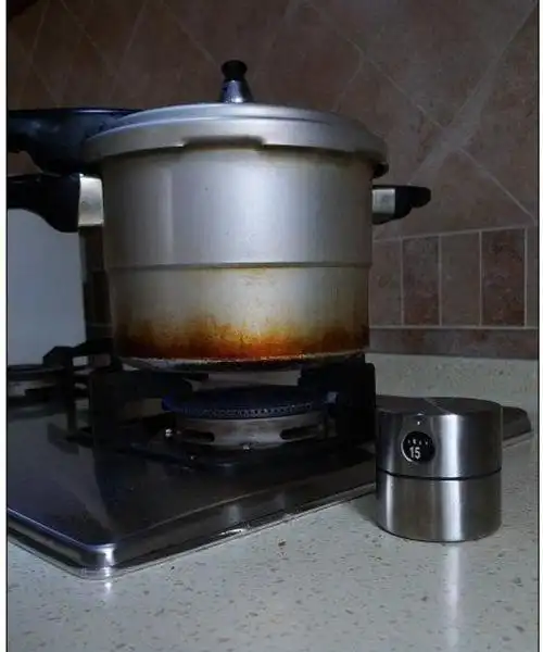 我们还小嘛,也不知道还有多少人用过这种老式的高压锅.