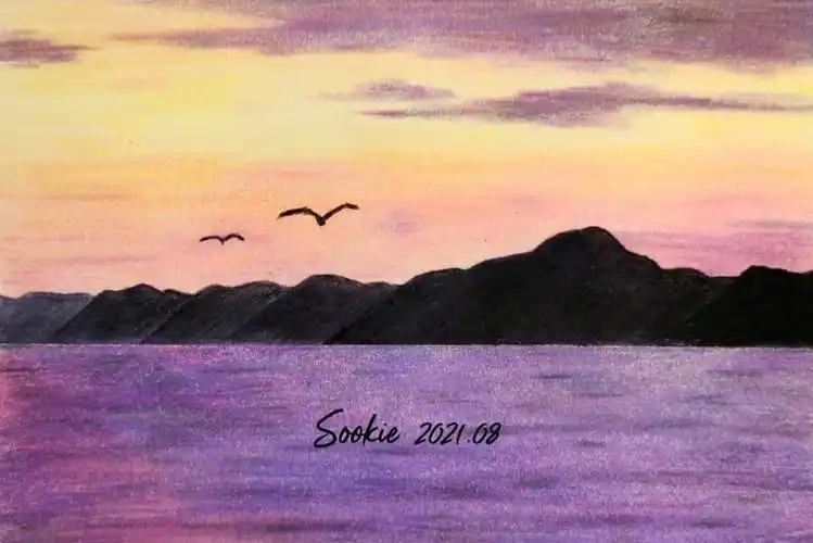 one art#彩铅  #绘画  #日常  #临摹  #风景画