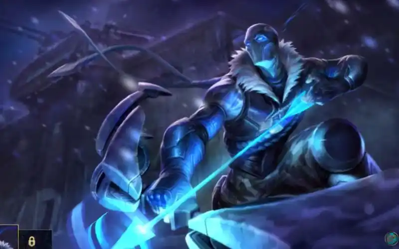 lol英雄联盟手游 白色死神 韦鲁斯 皮肤视频 arctic ops varus skin