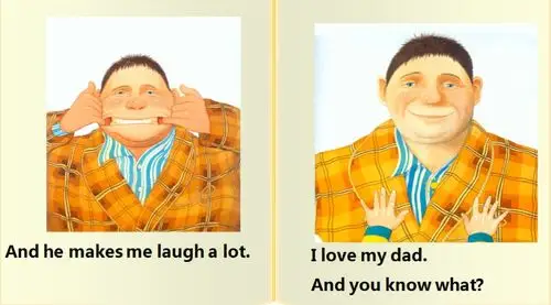 "有声有色有动有静"my dad绘本课—"教材与资源融合"在教学中的有效