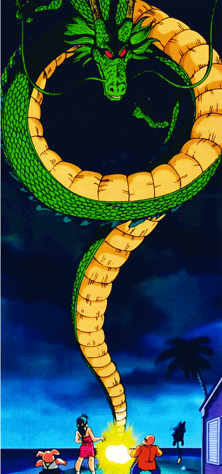 神龙:"说出你的愿望吧——人类!