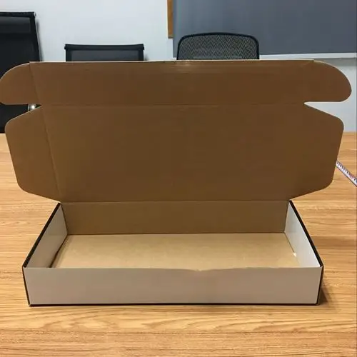 厂家直销生产定制灰底白板纸裱瓦楞飞机盒电子产品包装掌柜推荐