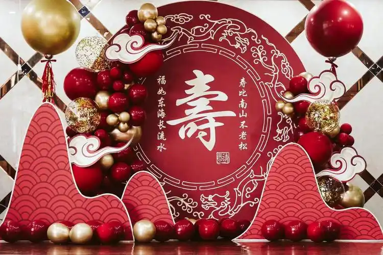 深圳寿宴布置小预算寿宴布置