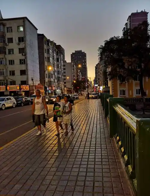 哈尔滨傍晚随拍