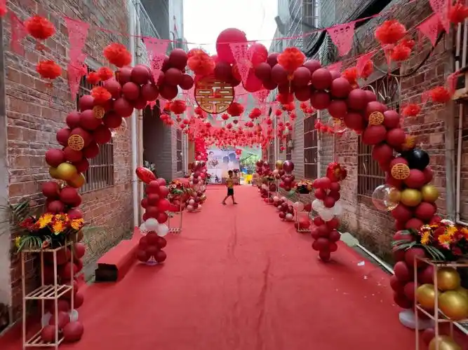 农村婚礼自己简单布置场地清单