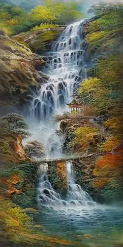 风景油画作品100图