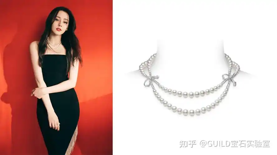 娱乐圈会戴珍珠的明星,迪丽热巴真的太美了,来和她取取经 .