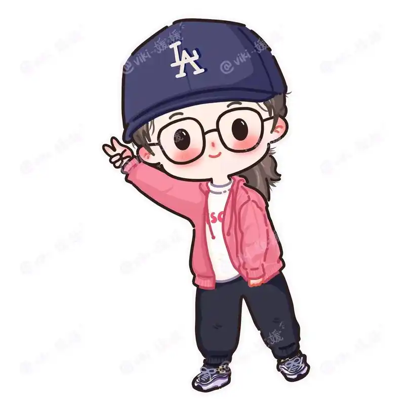 q版头像.把美好的记录下来   又开始不同种类的画画喽.   - 抖音