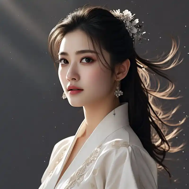 女神,侧颜杀头像95 今天给大家带来一组高冷风格的侧脸女性真人头像