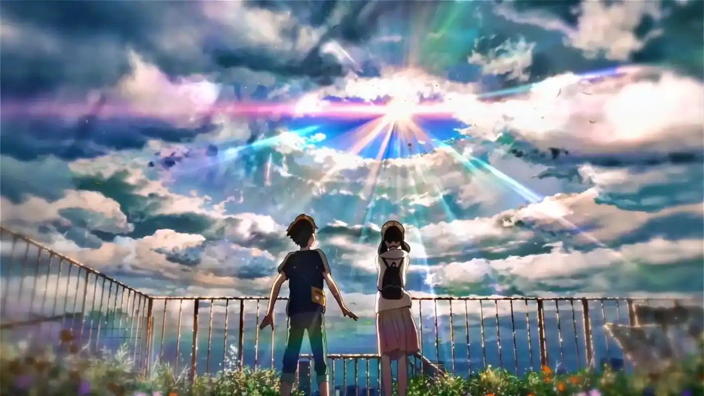 壁纸#你的名字#高清壁纸4k全屏60帧 #甘肃加油#治愈  - 抖音