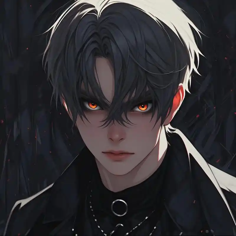 94病娇男暗黑哥特风头像92