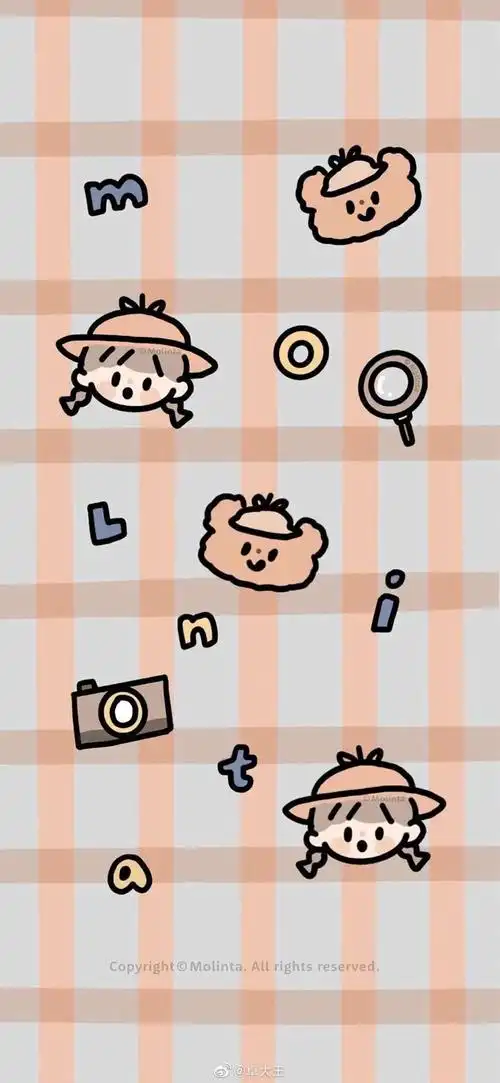可爱清新卡通壁纸林芙