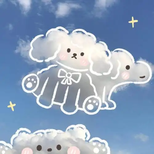 超可爱云朵涂鸦