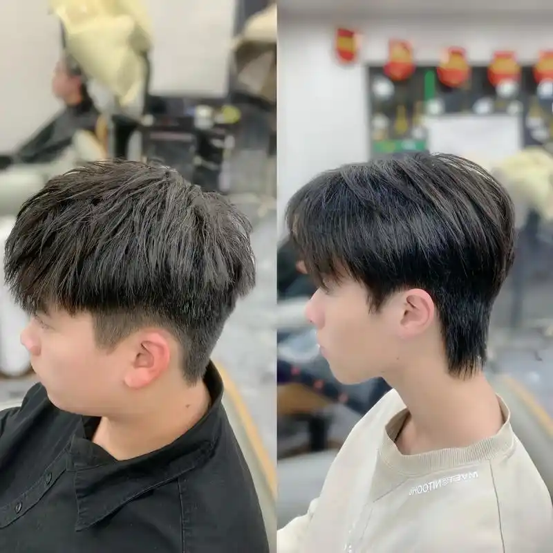 摩根碎盖,烫完显小,少年 - 抖音