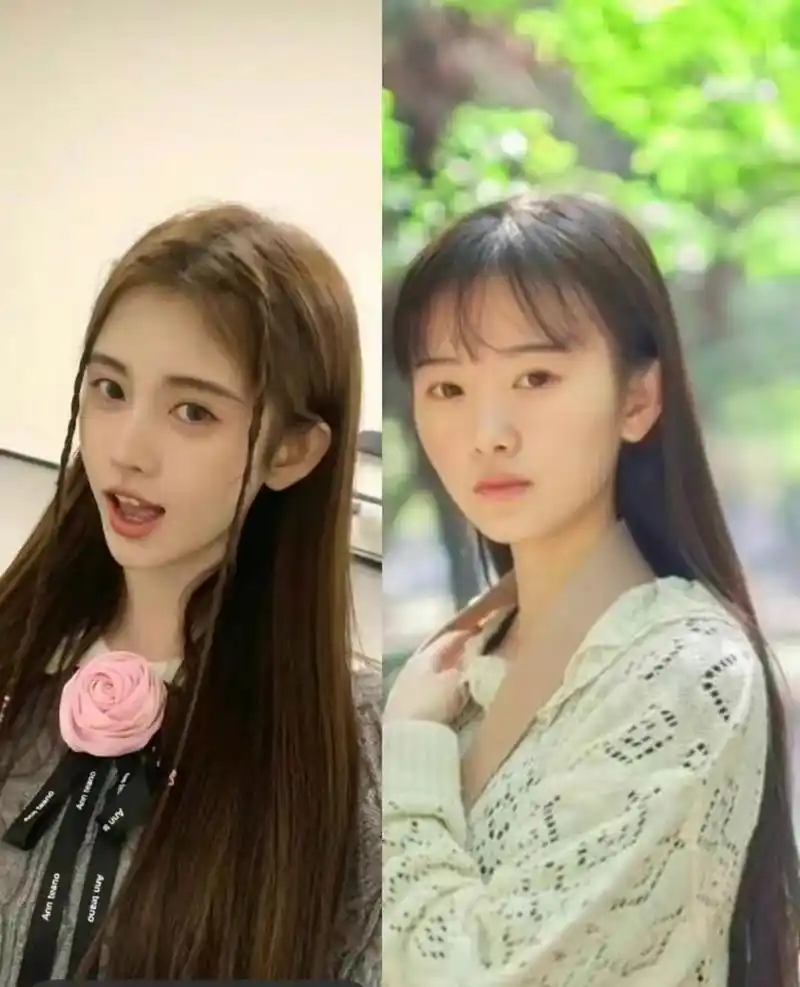 网友:鞠婧祎刚出道时的照片,你们觉得美差感大吗?