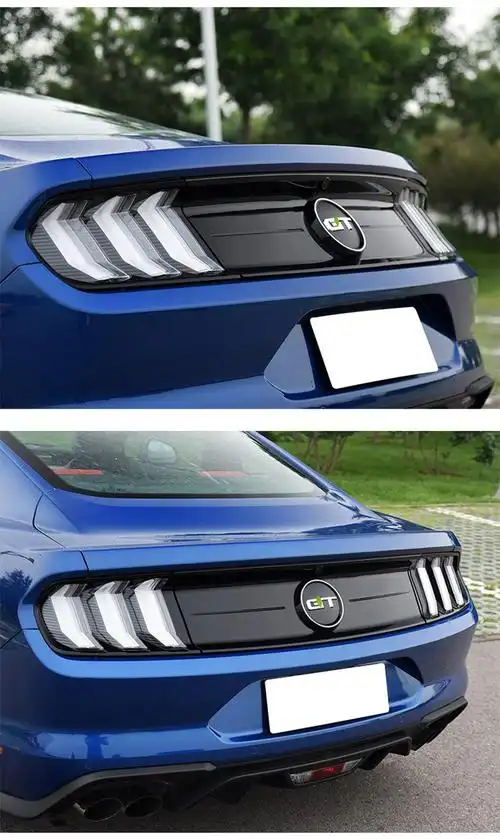 福特野马改装gt圆标mustang车尾标后备箱车标贴后尾箱gt标野马gt尾标