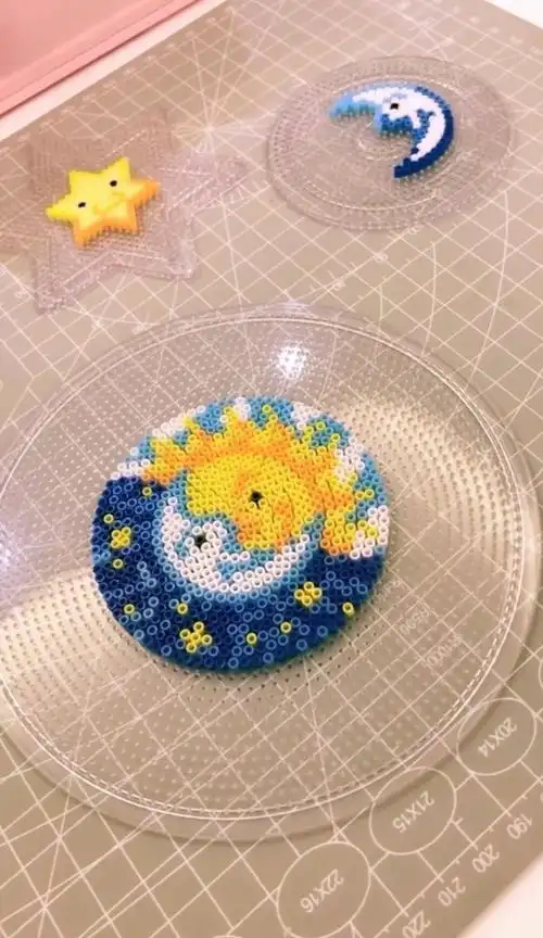 拼拼豆豆图纸-堆糖,美好生活研究所