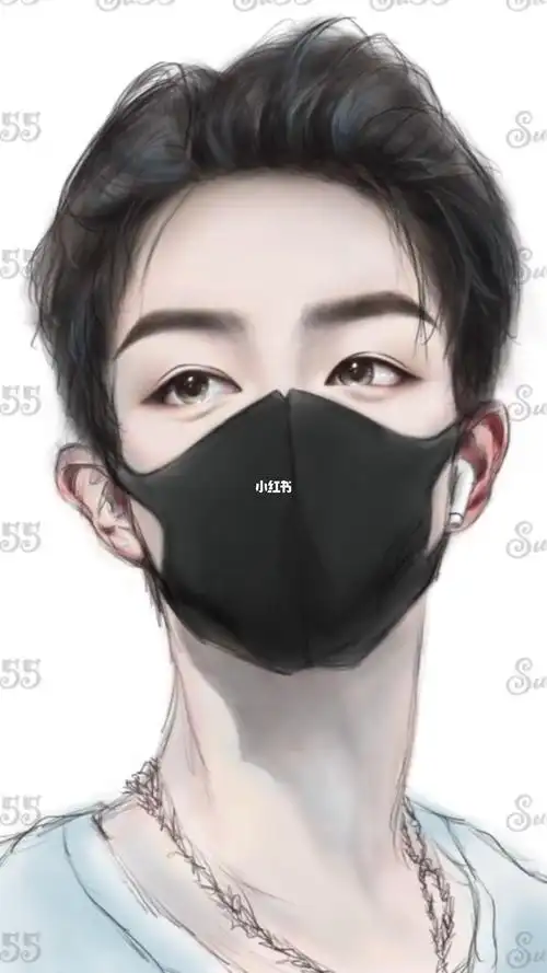 肖战机场大背头procreate绘画过程