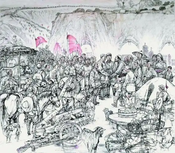 1937年西路军失散战士深山迷路遇一老道要活命快把手榴弹扔了