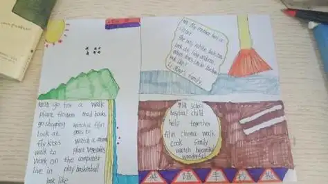 bedroom 手抄报mygoodhabits手抄报 手抄报简单又漂亮unit 2 my week