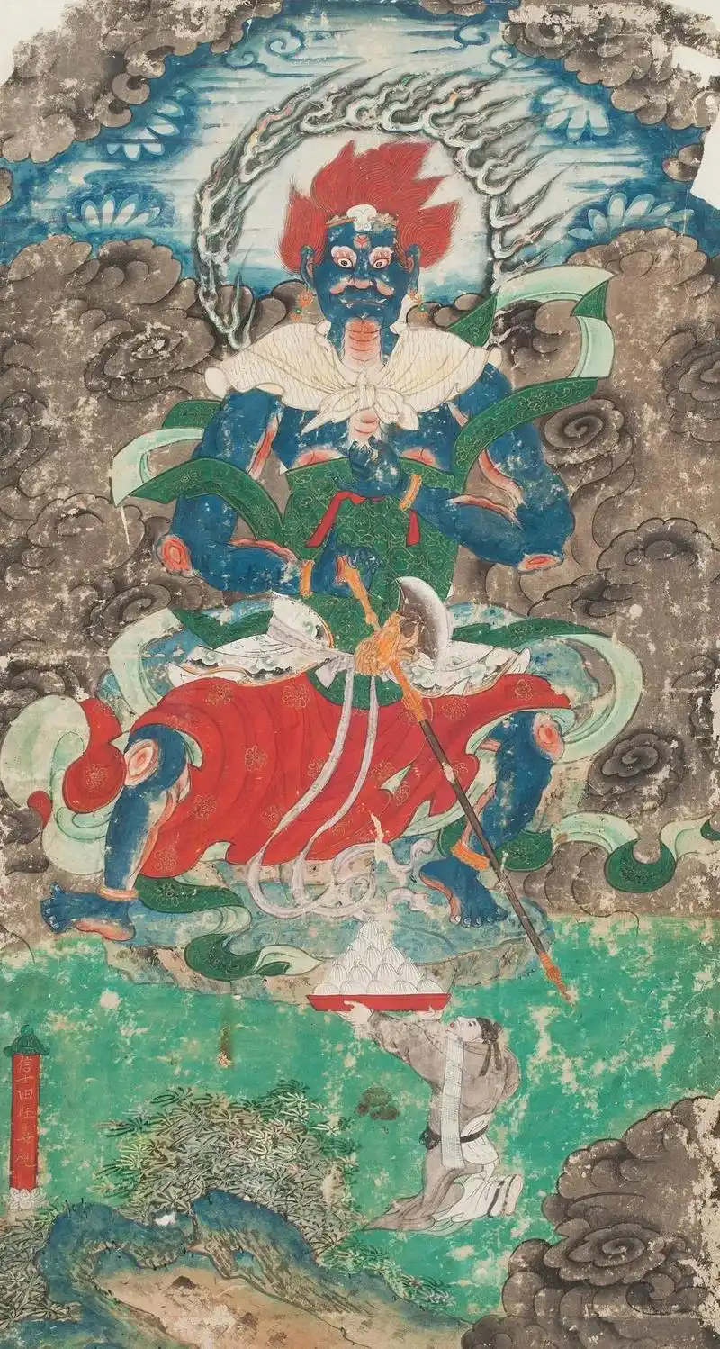 面燃大士,又称"监斋羽林大神","面燃鬼王","焦 - 抖音