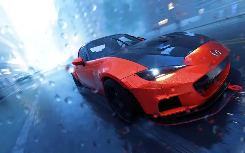 超酷炫红色跑车图片桌面壁纸