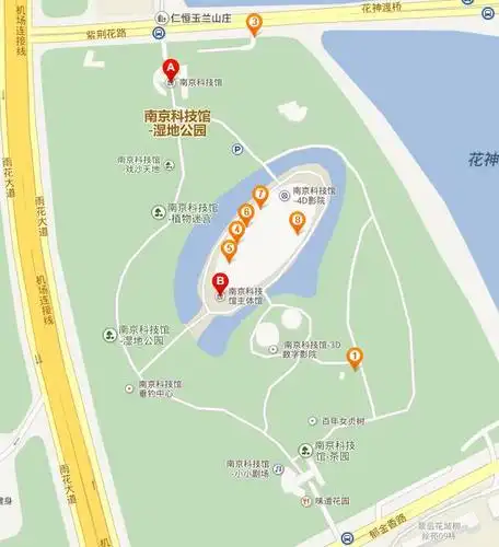 南京科技馆地图