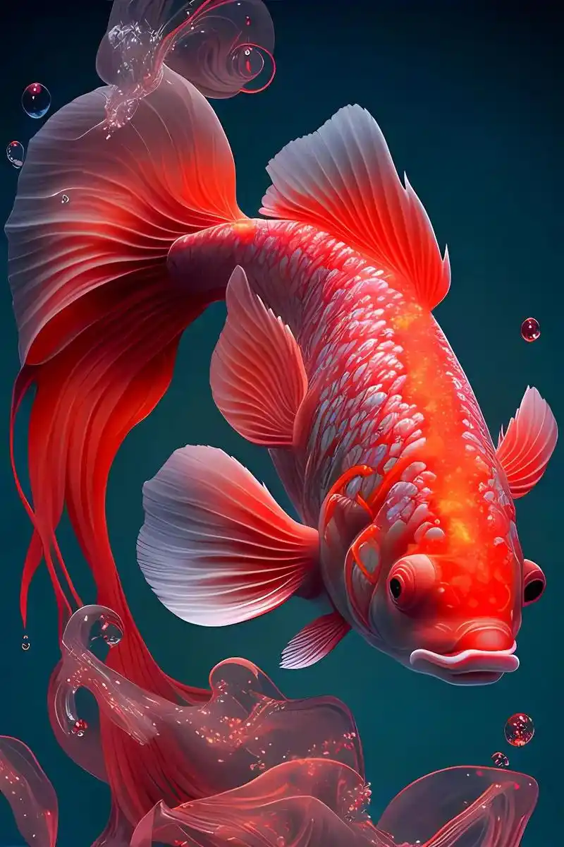 锦鲤兆好运年年有鱼年年旺