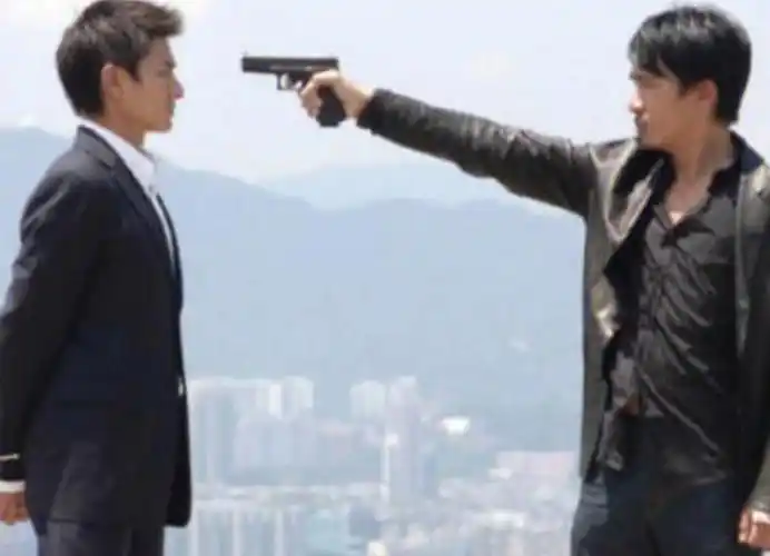 重温无间道1梁朝伟演技真的炸裂