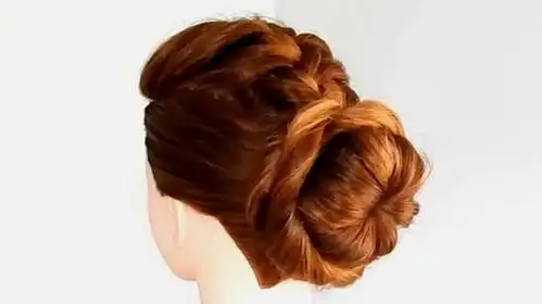 看一遍就会的优雅盘发发型,手残党都秒会,30岁女人的福利