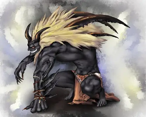 【我的作品我的画】23 夜叉王