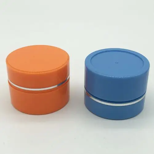 15克双层塑料分装瓶祛痘膏空瓶子30g面霜化妆品瓶子 中药祛痘现货