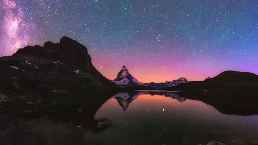 唯美星空美景壁纸_梦幻奇妙的星空_风景壁纸_深港精品库