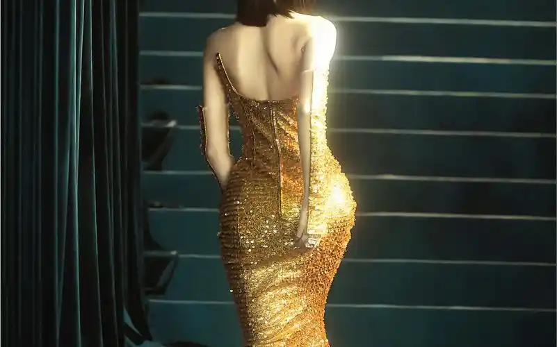 热巴这背影绝杀