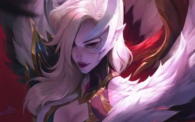 英雄联盟魔女莫甘娜同人细化直播加速过程