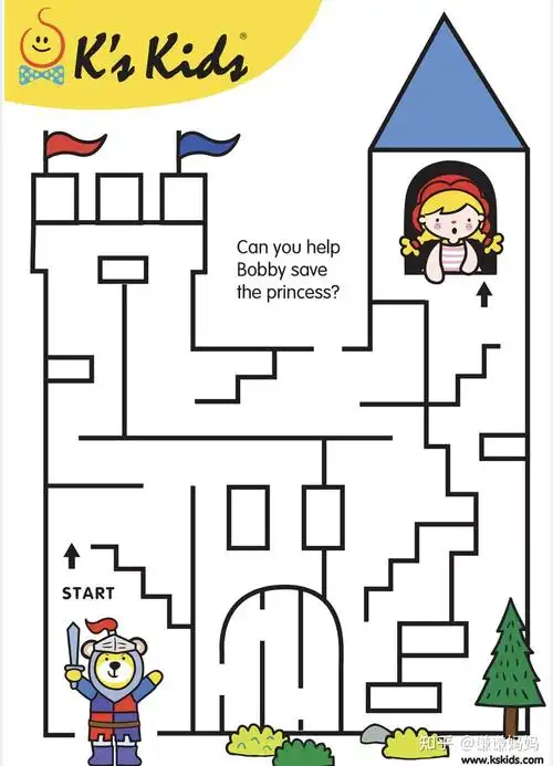 早教启蒙素材分享超可爱的迷宫 - 知乎