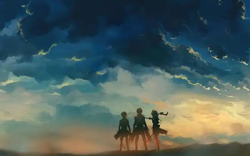 【艾伦 三笠 阿尔敏】进击的巨人-动态壁纸