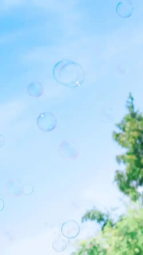 淡蓝色的日系小清新手机壁纸图片