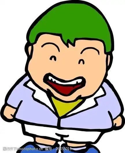 儿童卡通人物矢量ai_0018图片-图行天下图库