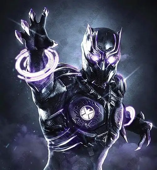 复联4曝最新概念海报黑豹复活还换上了新的战衣